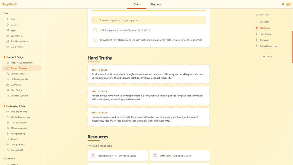 Apptitude knowledge base, concepts explained in plain English