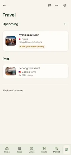 Cubby travel planner